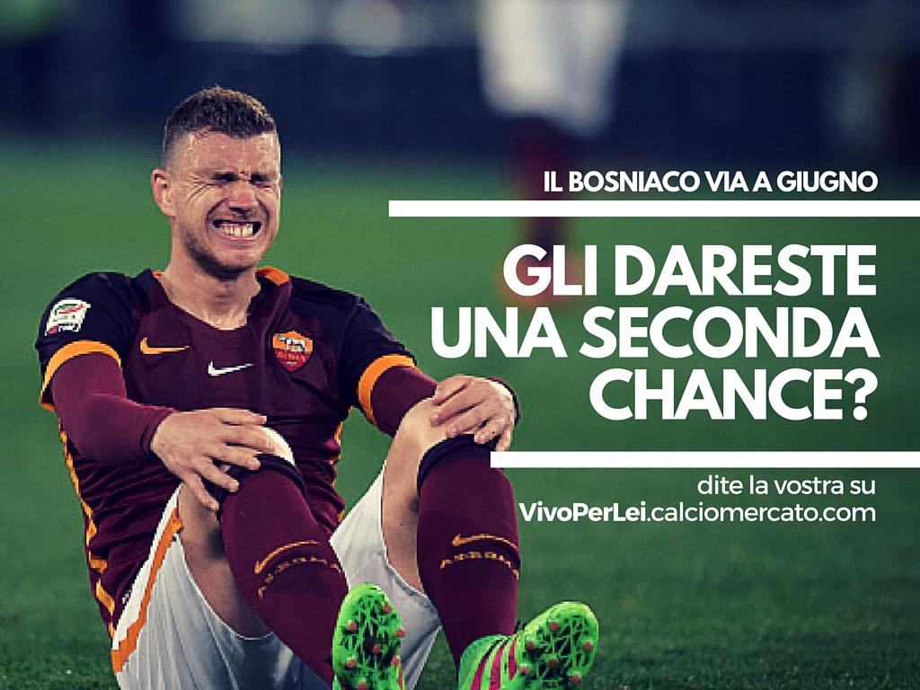 Addio Dzeko, la Roma cerca acquirenti